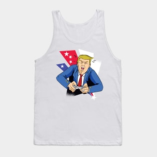 President Trump Gamer Tank Top